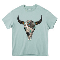 Arona Cowhide Bull Skull Heavy Core Tee - Jasminsmagicworld
