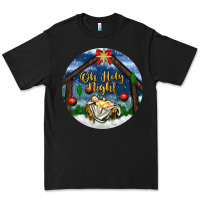 Black oh holy night Premium Tee - BundleAndBundleShop