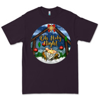 Plum oh holy night Premium Tee - BundleAndBundleShop
