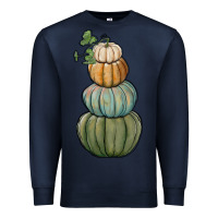 Navy pumpkins Premium Sweatshirt - RanaPortraitStore