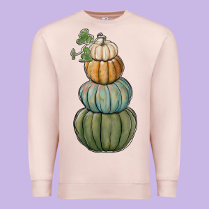 Pumpkins Premium Sweatshirt Designed By Ranaportraitstore