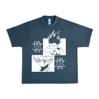 Midnight Navy hunter gon and killua anime manga Urban Heavy Tee - baoMotion