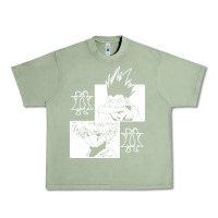 Oil Green hunter gon and killua anime manga Urban Heavy Tee - baoMotion
