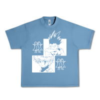Pebble Blue hunter gon and killua anime manga Urban Heavy Tee - baoMotion
