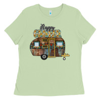 Matcha Happy Camper Ladies Tee - CowhideDigitalArt