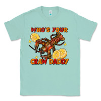 Seafoam Crawfish who's your craw daddy Classic Tee - FaDigitalArtStudio