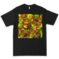 Black St. Patrick's Chicken With Pot Of Gold Premium Tee - FaDigitalArtStudio