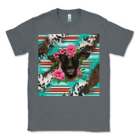 Charcoal Heather western suffolk ewe Classic Tee - BarkalooDesign
