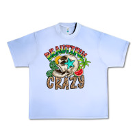 Grape Ice Beautiful Crazy Summer Urban Heavy Tee - CowhideDigitalArt