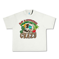 Pistachio Beautiful Crazy Summer Urban Heavy Tee - CowhideDigitalArt