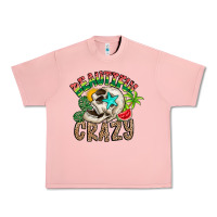 Salmon Beautiful Crazy Summer Urban Heavy Tee - CowhideDigitalArt
