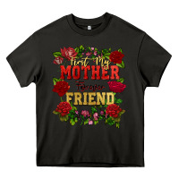 Asphalt First my mother forever my friend Mother's Day Heavy Core Tee - FaDigitalArtStudio