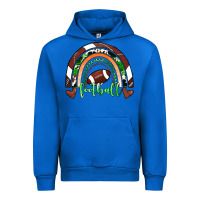 Cobalt Football Rainbow Urban Hoodie - RanaPortraitStore
