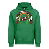 Emerald Football Rainbow Urban Hoodie - RanaPortraitStore