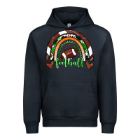 Navy Football Rainbow Urban Hoodie - RanaPortraitStore