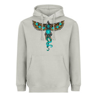 Moon Dust turquoise thunderbird Heavyweight Hoodie - RanaPortraitStore