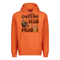 Carrot coffee is a hug in a mug Premium Hoodie - BarkalooDesign