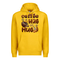 Lemon coffee is a hug in a mug Premium Hoodie - BarkalooDesign
