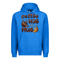 True Royal coffee is a hug in a mug Premium Hoodie - BarkalooDesign