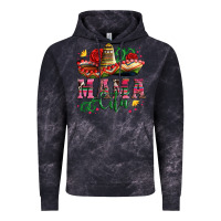 Cloud Black mama cita with sombrero hat and roses Vintage Hoodie - Artiststas