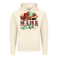 Vintage Artic mama cita with sombrero hat and roses Vintage Hoodie - Artiststas