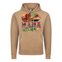 Vintage Coffee mama cita with sombrero hat and roses Vintage Hoodie - Artiststas