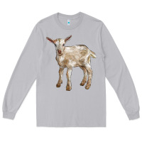 Moon Dust Baby Saanen Goat Long Sleeve Tee - LillyAllenDesigns