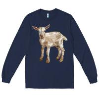 Baby Saanen Goat Long Sleeve Tee | Teevron
