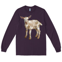 Plum Baby Saanen Goat Long Sleeve Tee - LillyAllenDesigns