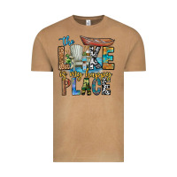Vintage Camel the lakes my happy place Vintage Tee - CowhideDigitalArt