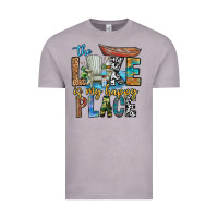 Vintage Zinc the lakes my happy place Vintage Tee - CowhideDigitalArt