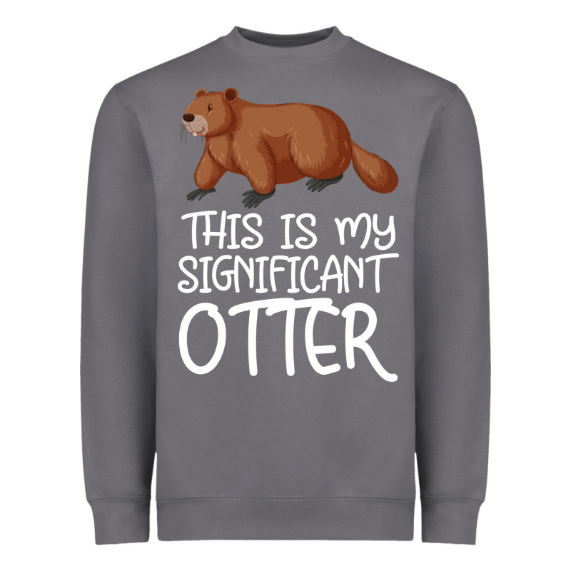 This Is My Significant Otter Heavyweight Sweatshirt by Bettercallsaul | Teevron