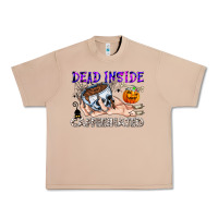 Burro Dead Inside Caffeinated Urban Heavy Tee - CowhideDigitalArt