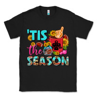 Black tis the season football coffee mug Classic Tee - FaDigitalArtStudio