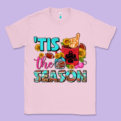 Tis The Season Football Coffee Mug Classic Tee Designed By Fadigitalartstudio