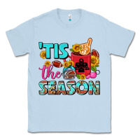 Dusty Blue tis the season football coffee mug Classic Tee - FaDigitalArtStudio