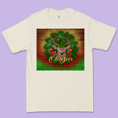 Oh Deer Premium Tee Designed By Bundleandbundleshop