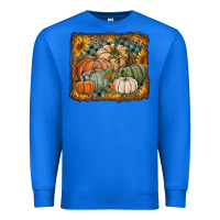 True Royal pumpkins with sunflowers Premium Sweatshirt - RanaPortraitStore