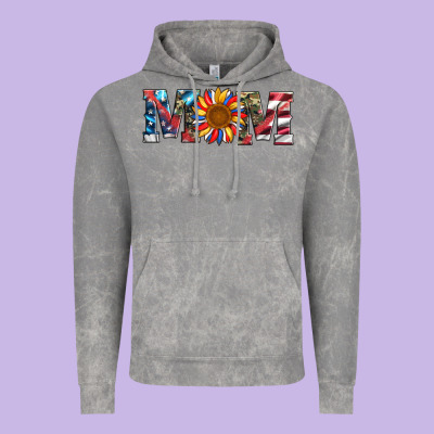 Mom With Sunflower Vintage Hoodie Designed By Artiststas
