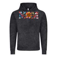 Vintage Black mom with sunflower Vintage Hoodie - Artiststas