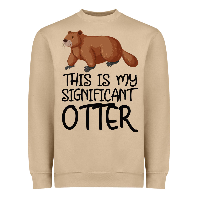 This Is My Significant Otter Heavyweight Sweatshirt by Bettercallsaul | Teevron