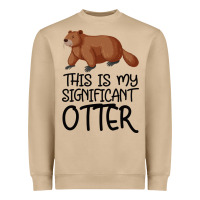 Mushroom this is my significant otter Heavyweight Sweatshirt - Bettercallsaul