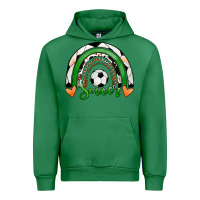 Emerald Soccer Rainbow Urban Hoodie - RanaPortraitStore