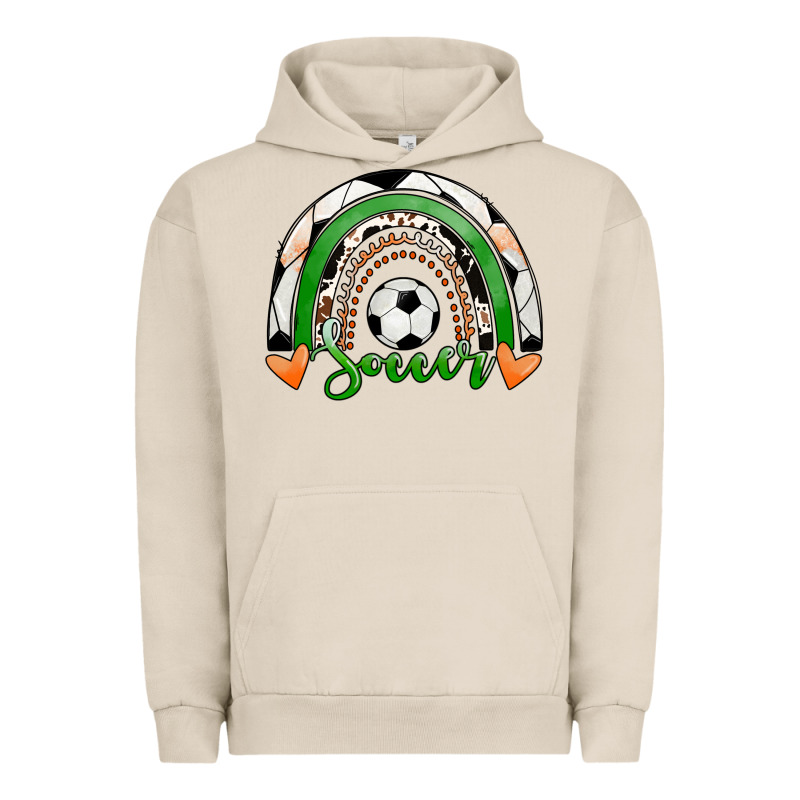 Soccer Rainbow Urban Hoodie by RanaPortraitStore | Teevron