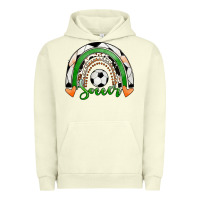 Pigment Pistachio Soccer Rainbow Urban Hoodie - RanaPortraitStore