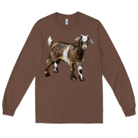 Chestnut Baby Tennessee Fainting Goat Long Sleeve Tee - LillyAllenDesigns