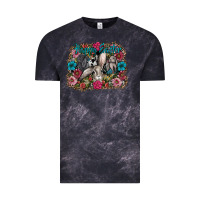 Cloud Black Happy Easter Vintage Tee - CowhideDigitalArt