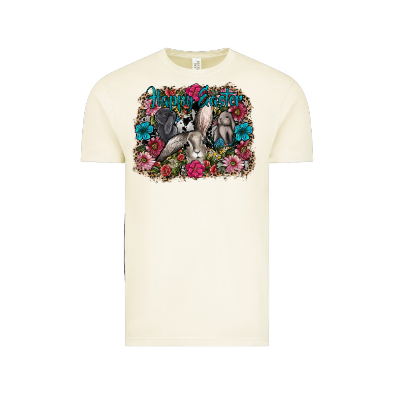 Happy Easter Vintage Tee by CowhideDigitalArt | Teevron