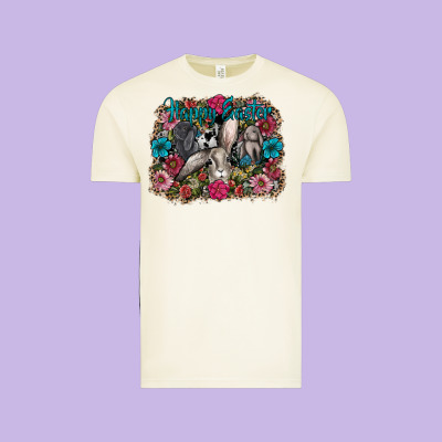 Happy Easter Vintage Tee Designed By Cowhidedigitalart