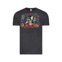 Vintage Black Happy Easter Vintage Tee - CowhideDigitalArt